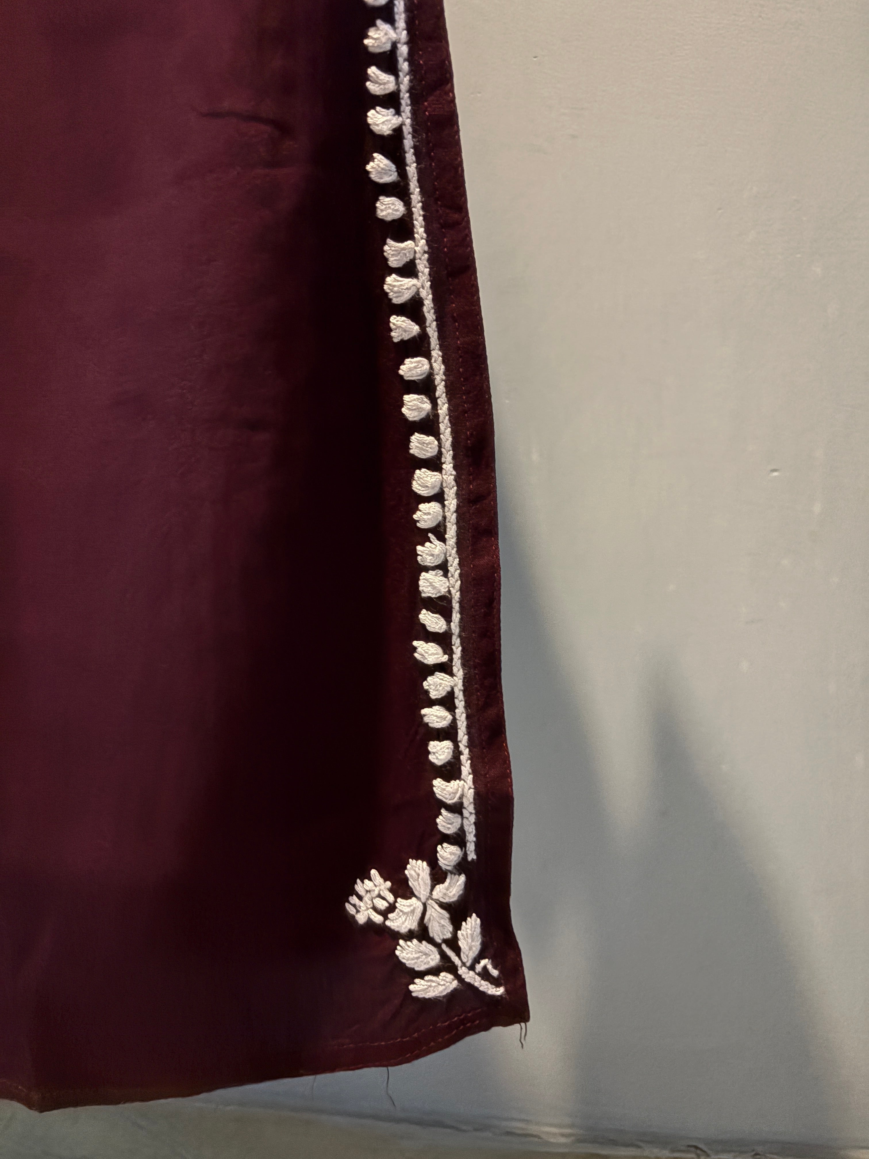 Reyon Silk Chikankari Coord Set- Super fine material