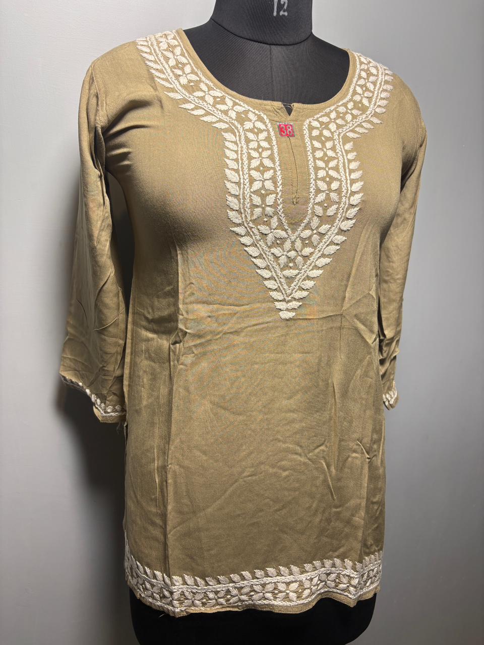 Reyon Short Kurti - Soft premium Rayon fabric