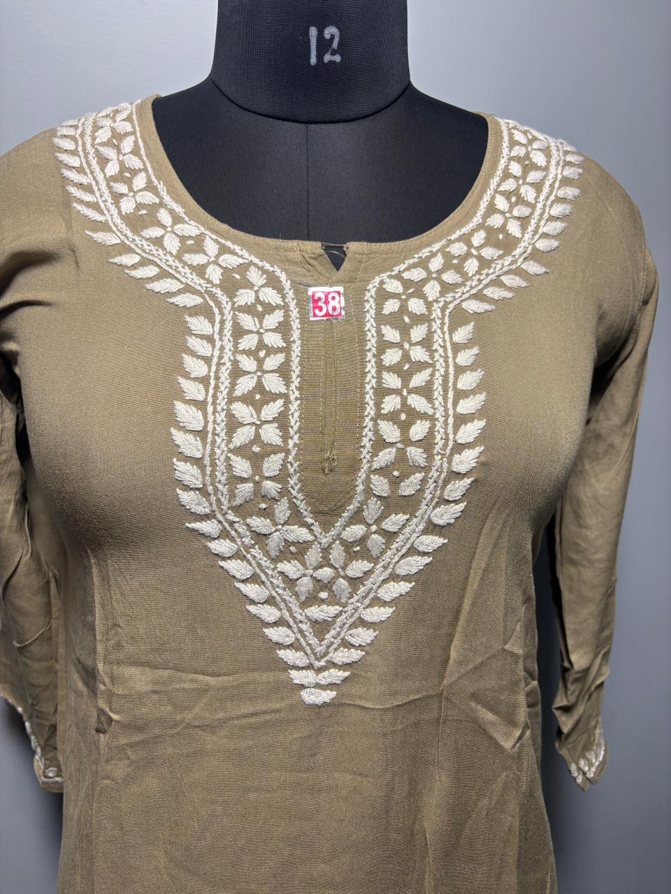 Reyon Short Kurti - Soft premium Rayon fabric
