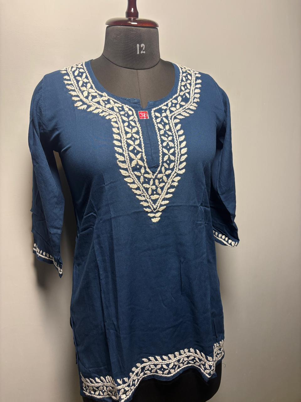 Reyon Short Kurti - Soft premium Rayon fabric