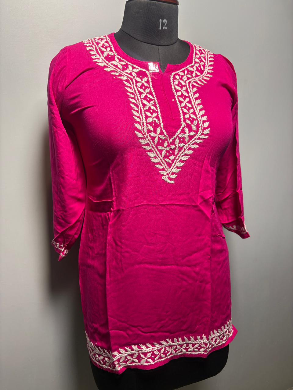 Reyon Short Kurti - Soft premium Rayon fabric